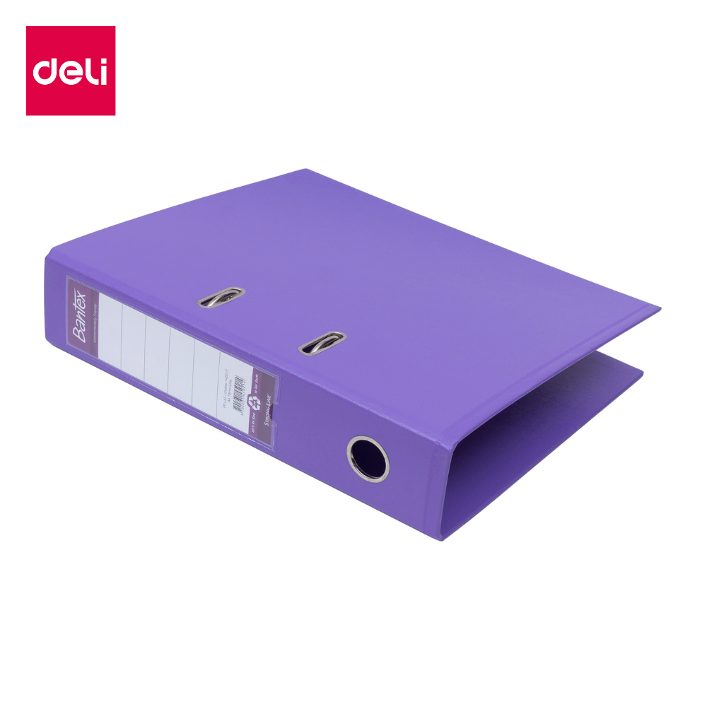 แฟ้มสันกว้าง BANTEX 145021B-PL-01 สีม่วง_9